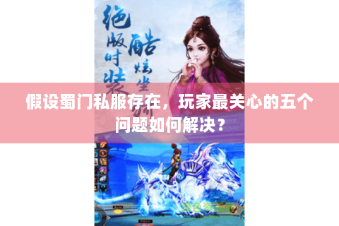 假设蜀门私服存在，玩家最关心的五个问题如何解决？