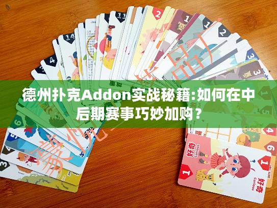 德州扑克Addon实战秘籍:如何在中后期赛事巧妙加购？