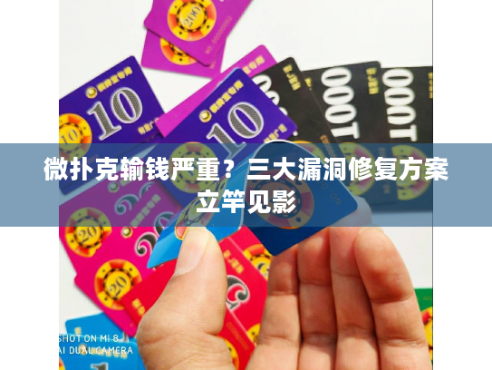 微扑克输钱严重？三大漏洞修复方案立竿见影