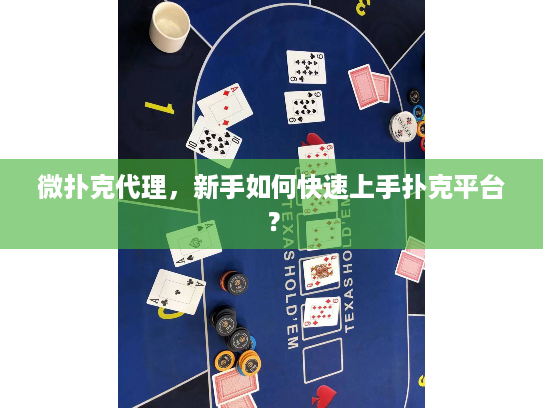 微扑克代理，新手如何快速上手扑克平台？