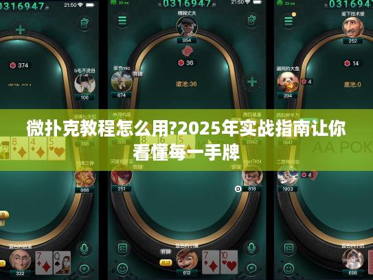微扑克教程怎么用?2025年实战指南让你看懂每一手牌