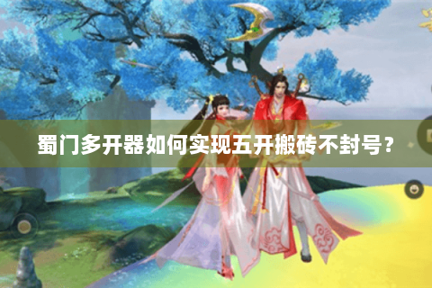 蜀门多开器如何实现五开搬砖不封号？