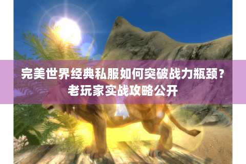 完美世界经典私服如何突破战力瓶颈？老玩家实战攻略公开
