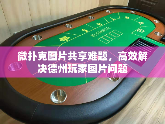 微扑克图片共享难题，高效解决德州玩家图片问题