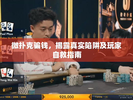 微扑克骗钱，揭露真实陷阱及玩家自救指南