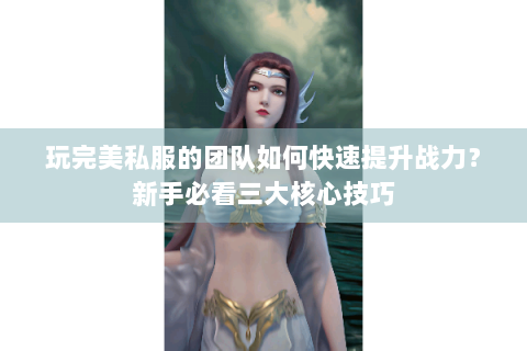 玩完美私服的团队如何快速提升战力？新手必看三大核心技巧