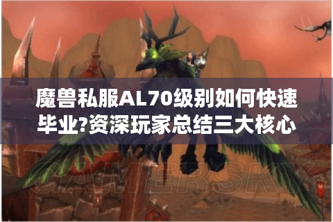 魔兽私服AL70级别如何快速毕业?资深玩家总结三大核心技巧
