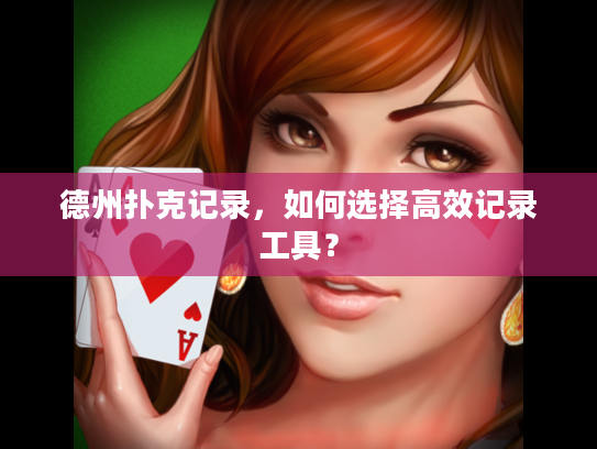 德州扑克记录，如何选择高效记录工具？