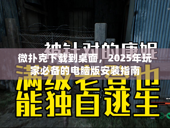 微扑克下载到桌面，2025年玩家必备的电脑版安装指南