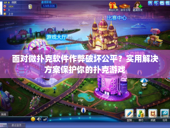 面对微扑克软件作弊破坏公平？实用解决方案保护你的扑克游戏