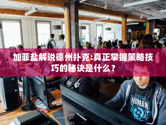 加菲盐解说德州扑克:真正掌握策略技巧的秘诀是什么？
