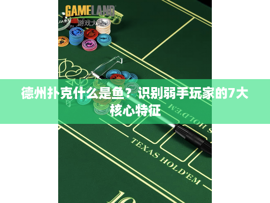 德州扑克什么是鱼？识别弱手玩家的7大核心特征