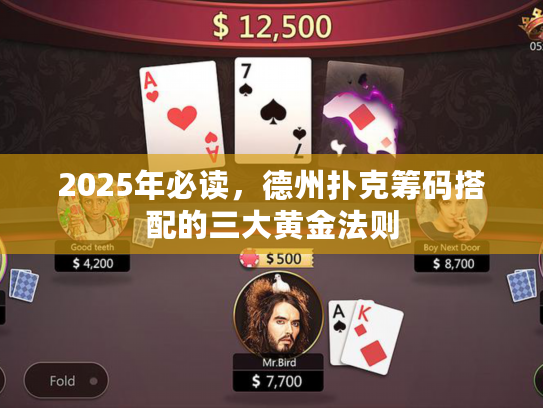 2025年必读，德州扑克筹码搭配的三大黄金法则