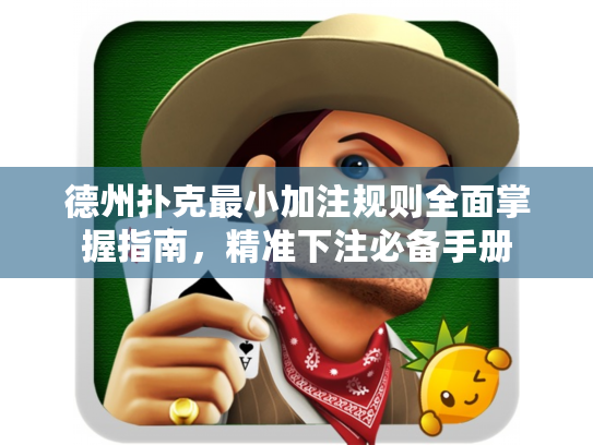 德州扑克最小加注规则全面掌握指南，精准下注必备手册