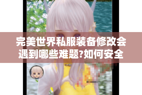 完美世界私服装备修改会遇到哪些难题?如何安全实现属性调整
