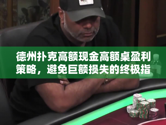 德州扑克高额现金高额桌盈利策略，避免巨额损失的终极指南