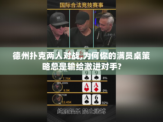 德州扑克两人对战,为何你的满员桌策略总是输给激进对手?