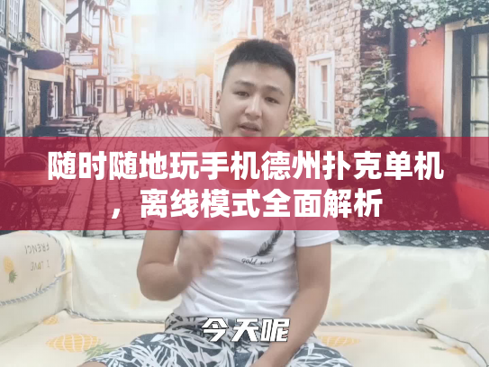 随时随地玩手机德州扑克单机，离线模式全面解析