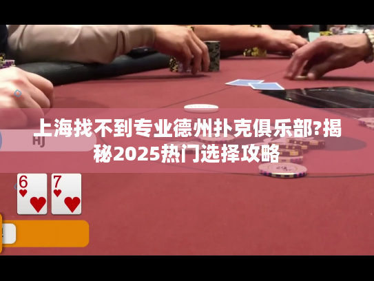 上海找不到专业德州扑克俱乐部?揭秘2025热门选择攻略
