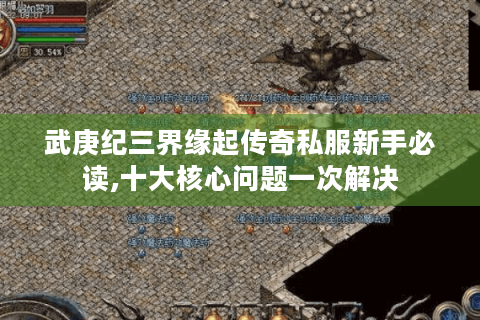武庚纪三界缘起传奇私服新手必读,十大核心问题一次解决