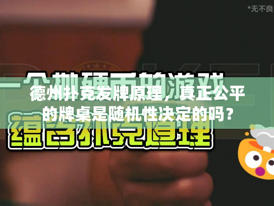 德州扑克发牌原理，真正公平的牌桌是随机性决定的吗？