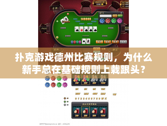 扑克游戏德州比赛规则，为什么新手总在基础规则上栽跟头？