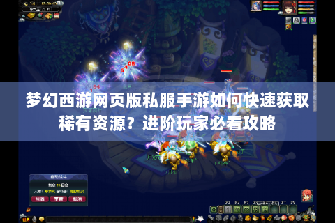 梦幻西游网页版私服手游如何快速获取稀有资源？进阶玩家必看攻略