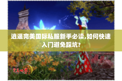 逍遥完美国际私服新手必读,如何快速入门避免踩坑?