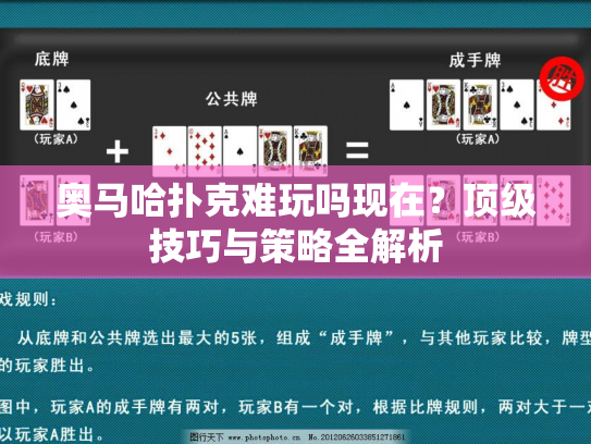 奥马哈扑克难玩吗现在？顶级技巧与策略全解析