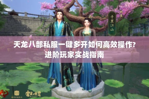 天龙八部私服一键多开如何高效操作?进阶玩家实战指南