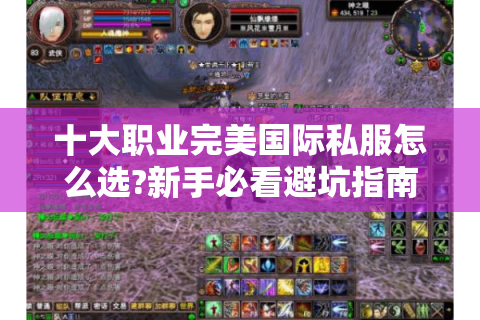 十大职业完美国际私服怎么选?新手必看避坑指南
