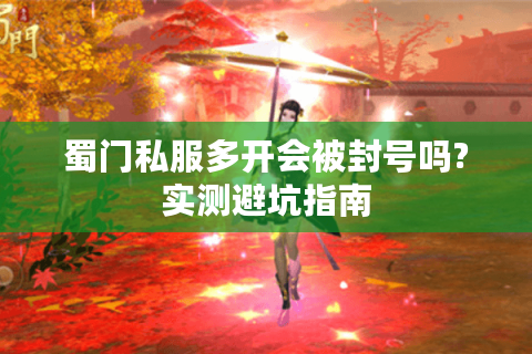 蜀门私服多开会被封号吗?实测避坑指南
