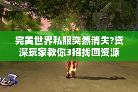 完美世界私服突然消失?资深玩家教你3招找回资源