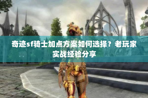 奇迹sf骑士加点方案如何选择？老玩家实战经验分享