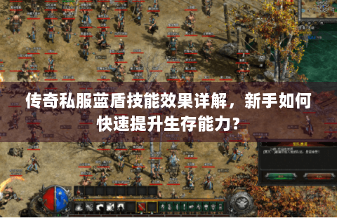 传奇私服蓝盾技能效果详解，新手如何快速提升生存能力？