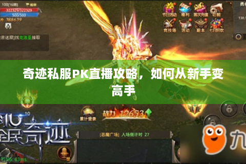 奇迹私服PK直播攻略，如何从新手变高手