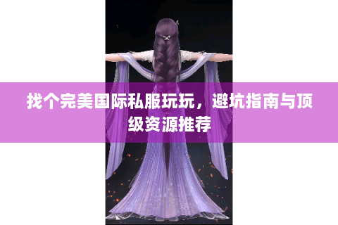 找个完美国际私服玩玩，避坑指南与顶级资源推荐