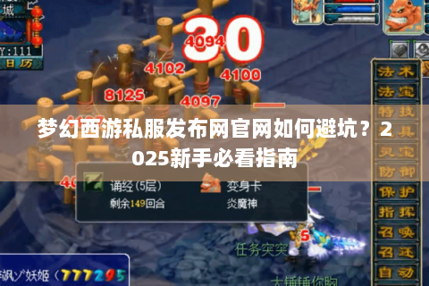 梦幻西游私服发布网官网如何避坑？2025新手必看指南