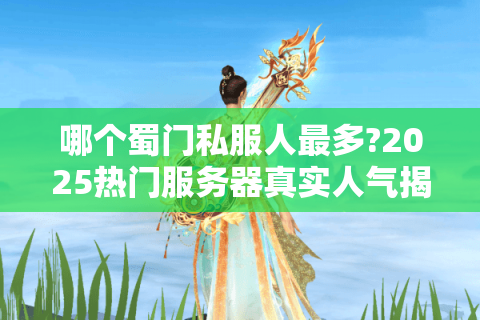 哪个蜀门私服人最多?2025热门服务器真实人气揭秘