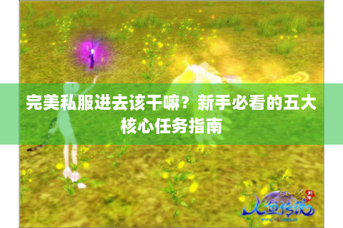 完美私服进去该干嘛？新手必看的五大核心任务指南