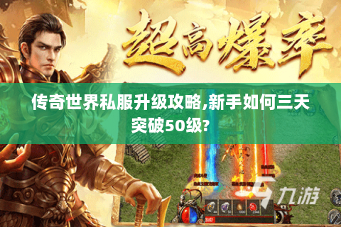 传奇世界私服升级攻略,新手如何三天突破50级?