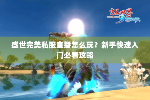 盛世完美私服直播怎么玩？新手快速入门必看攻略