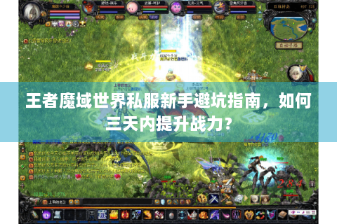 王者魔域世界私服新手避坑指南，如何三天内提升战力？