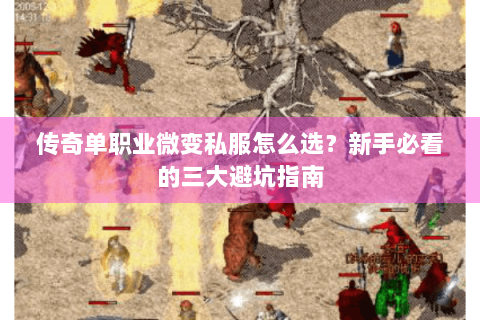 传奇单职业微变私服怎么选？新手必看的三大避坑指南