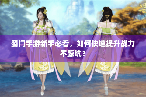 蜀门手游新手必看，如何快速提升战力不踩坑？