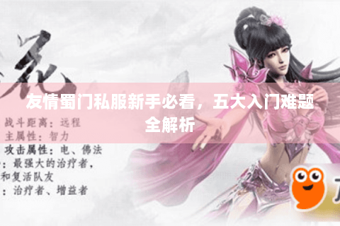 友情蜀门私服新手必看，五大入门难题全解析