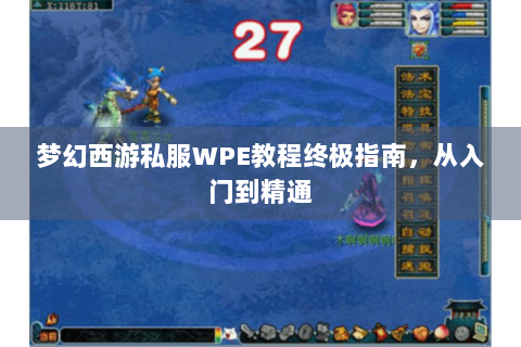梦幻西游私服WPE教程终极指南，从入门到精通