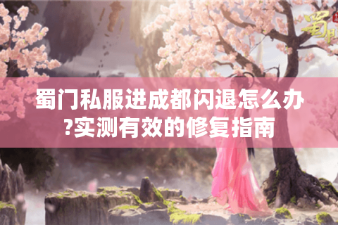 蜀门私服进成都闪退怎么办?实测有效的修复指南