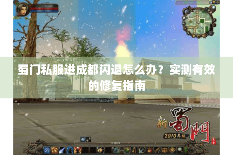 蜀门私服进成都闪退怎么办？实测有效的修复指南