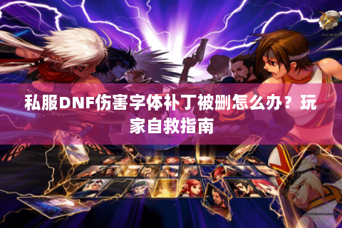 私服DNF伤害字体补丁被删怎么办？玩家自救指南
